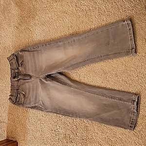 Boys Wonder Nation Grey Adjustable Jeans Size 5T